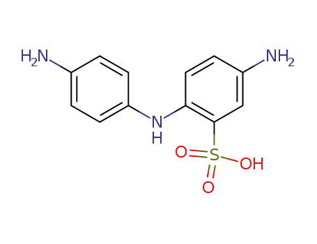 Benzenesulfonic acid, 5-amino-2-[(4-aminophenyl)amino]-