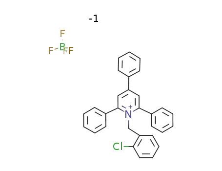 1-(2-chlorobenzyl)-2,4,6-triphenylpyridin-1-ium tetrafluoroborate