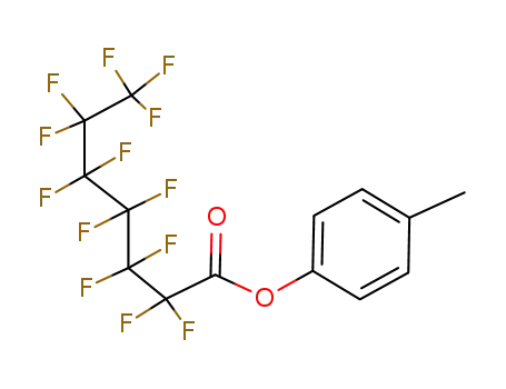 2,2,3,3,4,4,5,5,6,6,7,7,7-Tridecafluoro-heptanoic acid p-tolyl ester