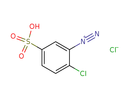 Molecular Structure of 24569-40-2 (2-chloro-5-sulfobenzenediazonium chloride)