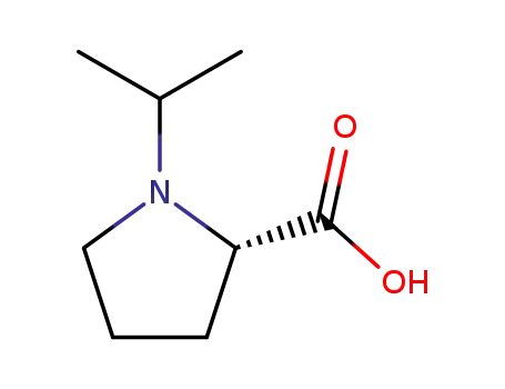 Molecular Structure of 342793-00-4 (L-Proline, 1-(1-methylethyl)- (9CI))