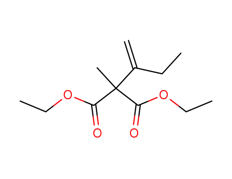 2-methyl-2-(1-methylenepropyl)malonic acid diethyl ester
