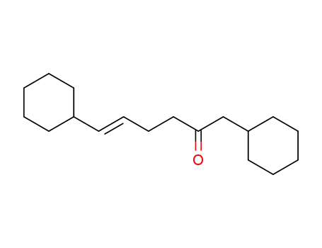 (E)-1,6-Dicyclohexyl-hex-5-en-2-one