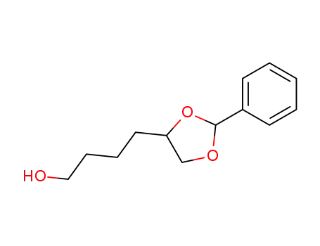 Molecular Structure of 148254-22-2 (1,3-Dioxolane-4-butanol, 2-phenyl-)