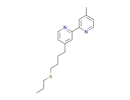 4-methyl-4'-(4-propylsulfanylbutyl)-2,2'-bipyridinyl