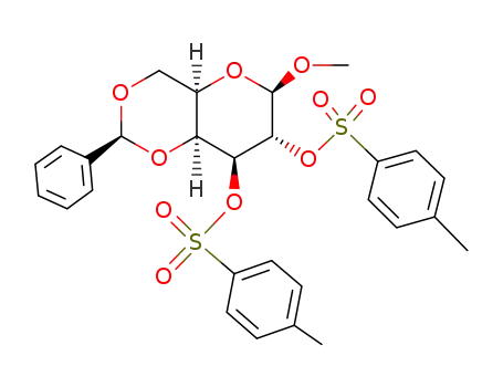 methyl 4,6-O-benzylidene-β-D-galactopyranoside 2,3-di-O-p-toluenesulfonate