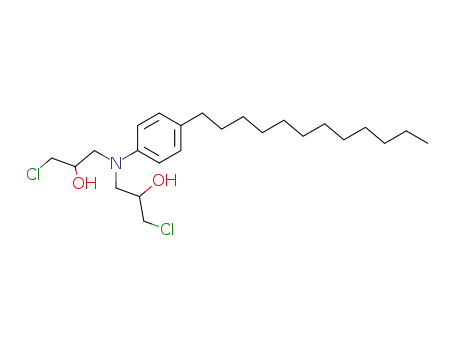 N,N-bis(2-hydroxy-3-chloropropyl)dodecylaniline