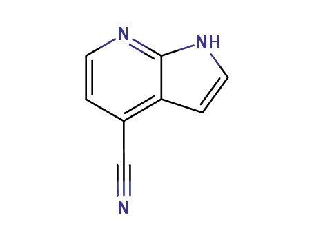 Molecular Structure of 344327-11-3 (4-Cyano-7-azaindole)