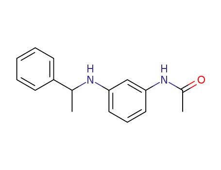 N-(3-(1-phenylethylamino)phenyl)acetamide
