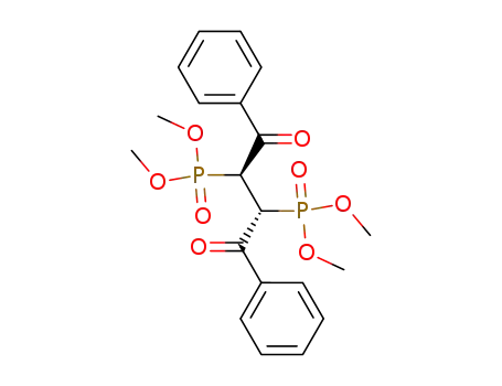 dimethyl meso-[1-benzoyl-2-(dimethoxyphosphoryl)-3-oxo-3-phenylpropyl]phosphonate
