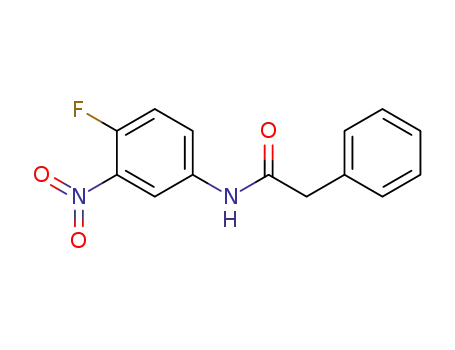 N-(4-fluoro-3-nitro-phenyl)-2-phenyl-acetamide