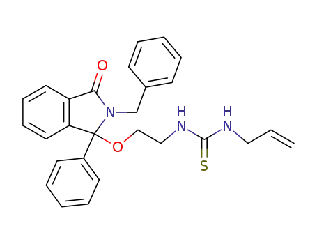 1-allyl-3-[2-(2-benzyl-3-oxo-1-phenyl-2,3-dihydro-1H-isoindol-1-yloxy)ethyl]thiourea