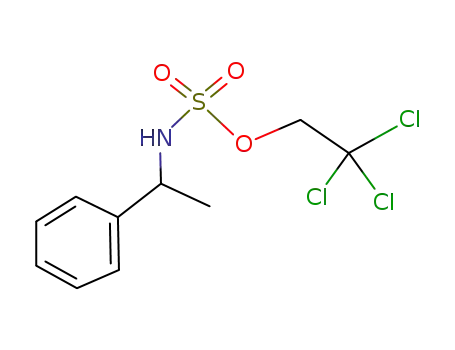 2,2,2-trichloroethyl (1-phenylethyl)sulfamate