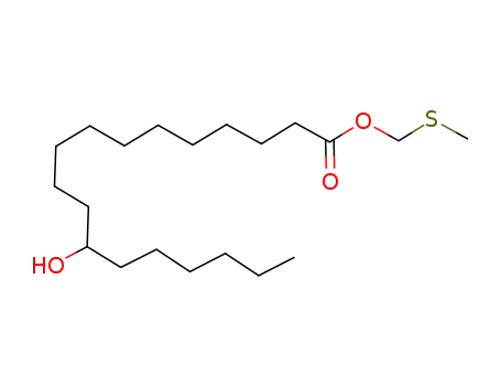 12-hydroxy-octadecanoic acid methylsulfanylmethyl ester