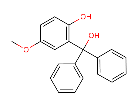 2-(Hydroxydiphenylmethyl)-4-methoxyphenol