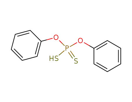 Molecular Structure of 2253-60-3 (O,O-diphenyl hydrogen phosphorodithioate)