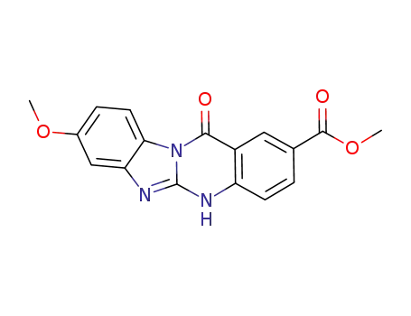 methyl 8-methoxy-12(5H)-oxobenzimidazo[2,1-b]quinazoline-2-carboxylate