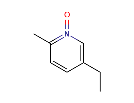 Molecular Structure of 768-44-5 (5-Ethyl-2-methylpyridine 1-oxide)