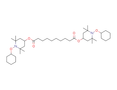 bis(1-cyclohexyloxy-2,2,6,6-tetramethylpiperidin-4-yl) sebacate