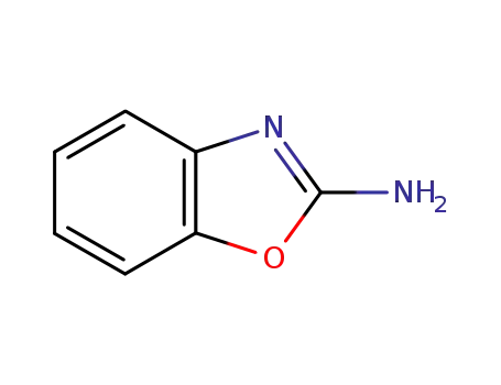Molecular Structure of 4570-41-6 (BENZOOXAZOL-2-YLAMINE)