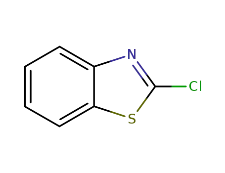 Molecular Structure of 615-20-3 (2-Chlorobenzothiazole)