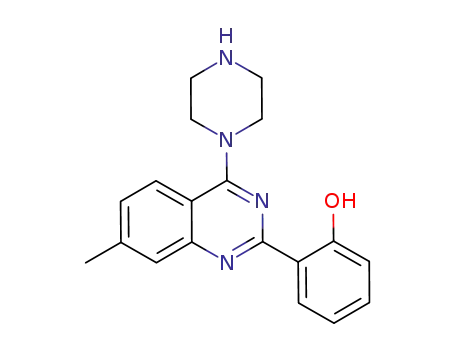 2-(7-methyl-4-piperazin-1-yl-quinazolin-2-yl)-phenol