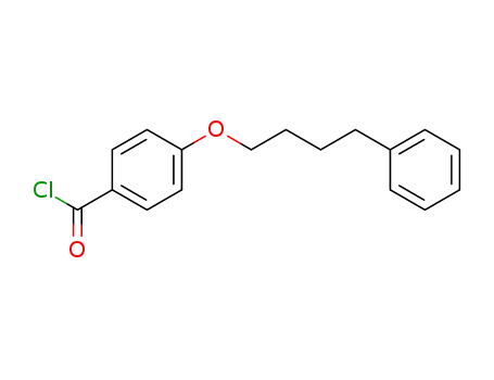 Molecular Structure of 108807-05-2 (Benzoyl chloride, 4-(4-phenylbutoxy)-)