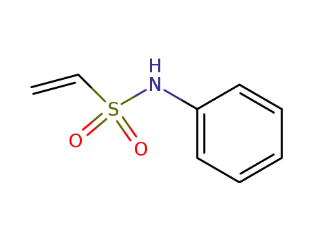Molecular Structure of 3192-10-7 (Ethenesulfonamide, N-phenyl-)