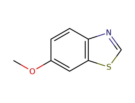 Molecular Structure of 2942-13-4 (6-METHOXY-1,3-BENZOTHIAZOLE)