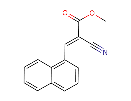 methyl (E)-2-cyano-3-(naphthen-1-yl)acrylate