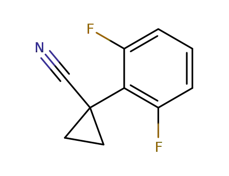 1-(2,6-difluorophenyl)cyclopropane-1-carbonitrile