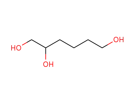 Molecular Structure of 106-69-4 (1,2,6-Hexanetriol)