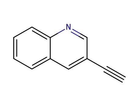 Molecular Structure of 78593-40-5 (3-Ethynylquinoline)