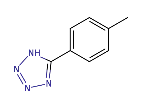 Molecular Structure of 24994-04-5 (5-(4-Methylphenyl)-1H-tetrazole)
