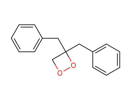 Molecular Structure of 40814-69-5 (1,2-Dioxetane, 3,3-bis(phenylmethyl)-)