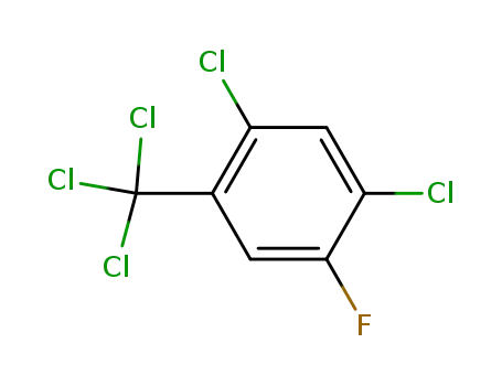 1,5-dichloro-2-fluoro-4-(trichloromethyl)benzene