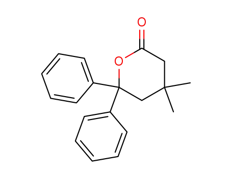 3,3-dimethy-5,5-diphenyl-5-hydroxypentanoic acid lactone