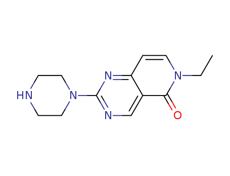 Pyrido[4,3-d]pyrimidin-5(6H)-one, 6-ethyl-2-(1-piperazinyl)-
