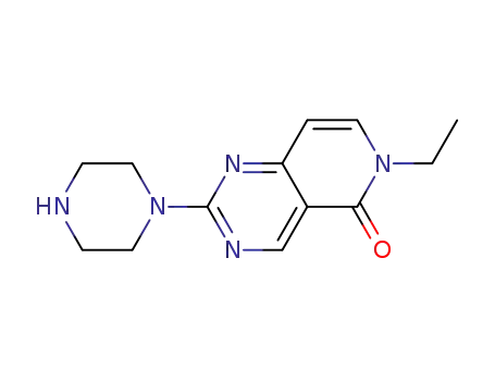 Pyrido[4,3-d]pyrimidin-5(6H)-one, 6-ethyl-2-(1-piperazinyl)-