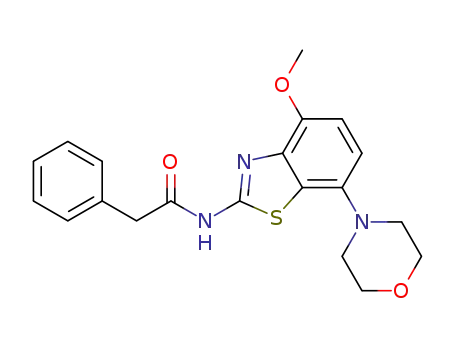 N-(4-Methoxy-7-morpholin-4-yl-benzothiazol-2-yl)-2-phenyl-acetamide