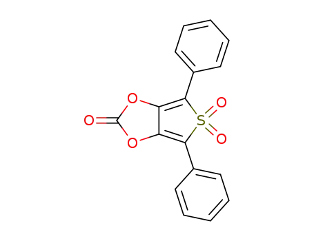 Thieno[3,4-d]-1,3-dioxol-2-one,4,6-diphenyl-, 5,5-dioxide