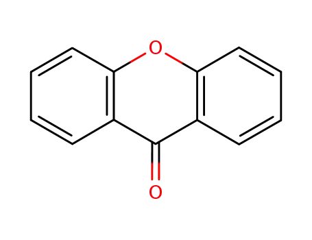 Molecular Structure of 90-47-1 (Xanthone)
