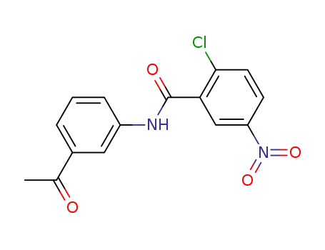 N-(3-acetylphenyl)-(2-chloro-5-nitrophenyl)carboxamide