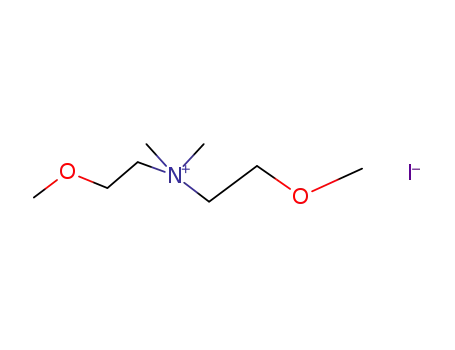 di(methoxyethyl)dimethylammonium iodide