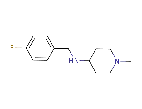 N- [(4-fluorophenyl)methyl]-1-methylpiperidin-4-amine