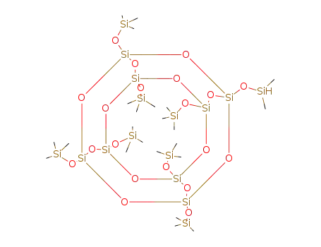 1-dimethylsiloxy-3,5,7,9,11,13,15-heptakis(trimethylsiloxy)pentacyclo[9.5.1.1(3,9).1(5,15).1(7,13)]-octasiloxane