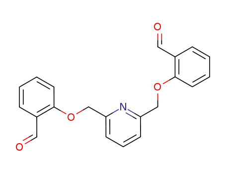 Molecular Structure of 66433-95-2 (Benzaldehyde, 2,2'-[2,6-pyridinediylbis(methyleneoxy)]bis-)