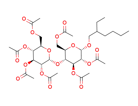 1-(2-ethyl-1-hexyl)-2,3,6-tri-O-acetyl-4-O-(2,3,4,6-tetra-O-acetyl-α-D-glucopyranosyl)-α-D-glucopyranoside