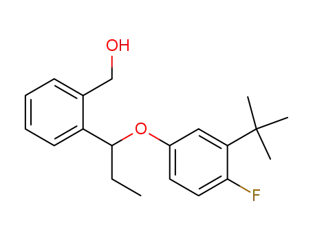 4-Fluoro-α-[3-(2-methyl-2-propyl)phenoxy]propylbenzenemethanol