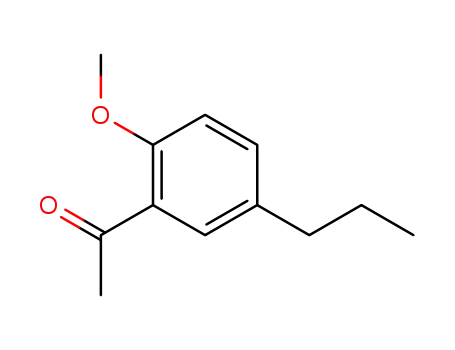 Molecular Structure of 873314-99-9 (Ethanone, 1-(2-methoxy-5-propylphenyl)-)